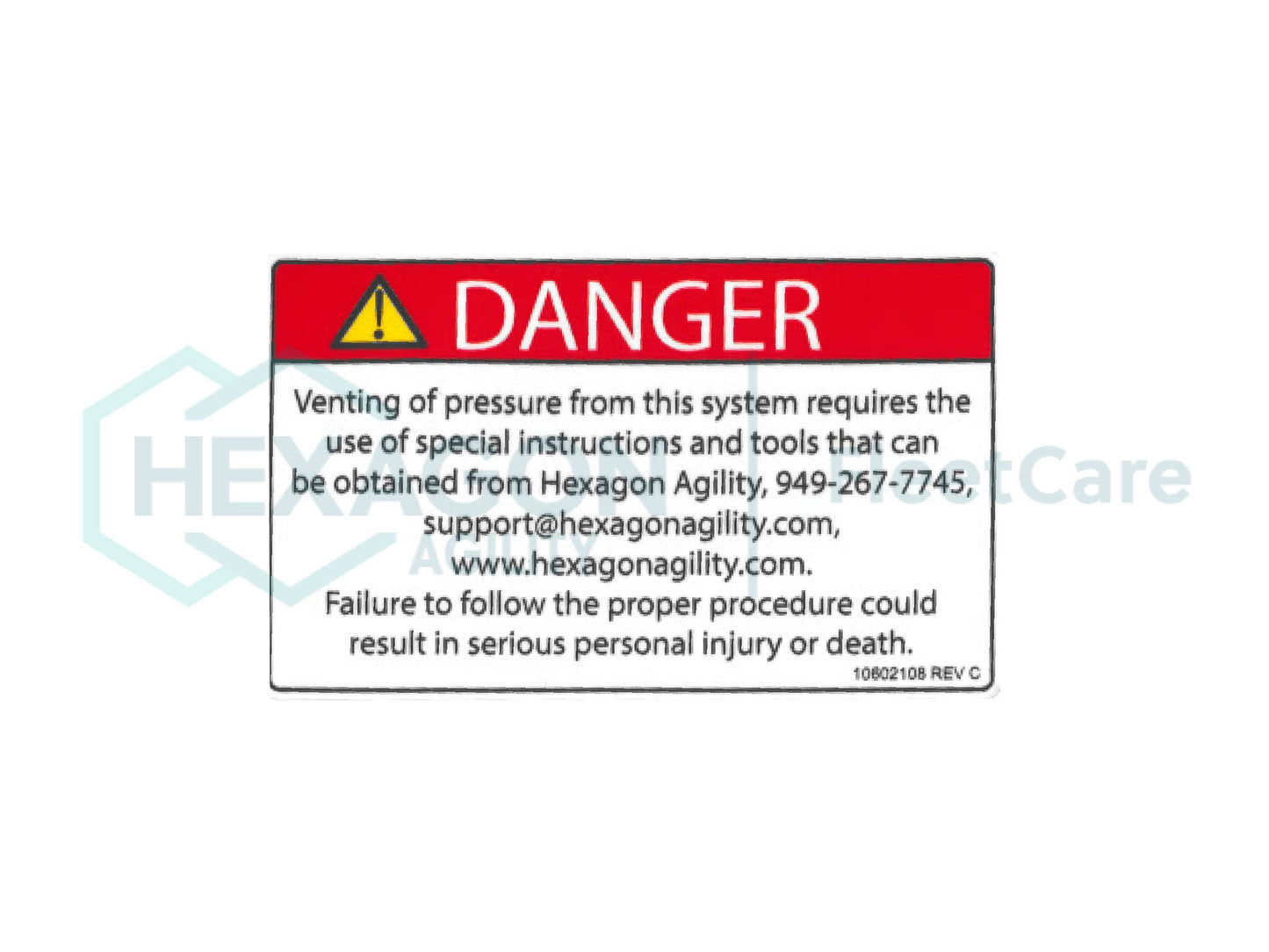 DANGER VENTING