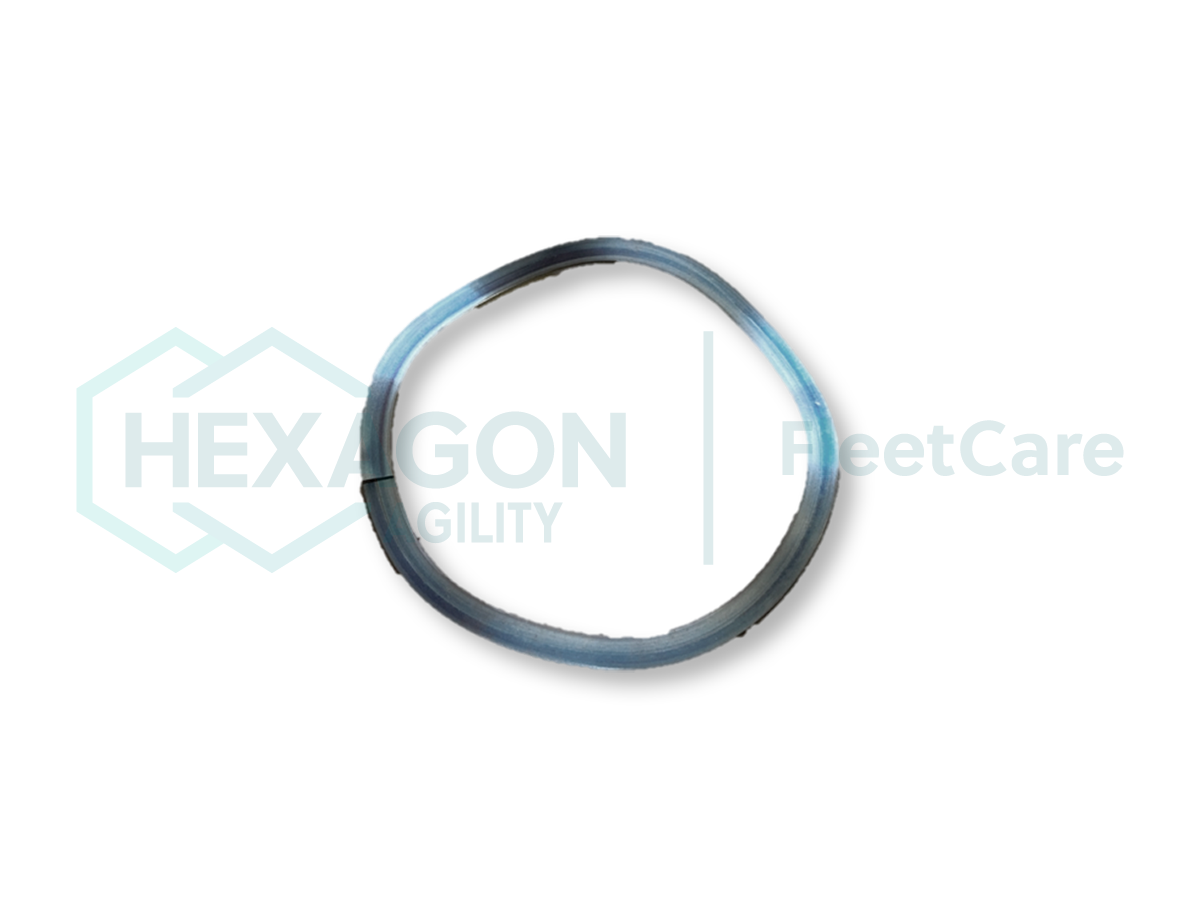 PLASTIC CAP WAVE SPRING