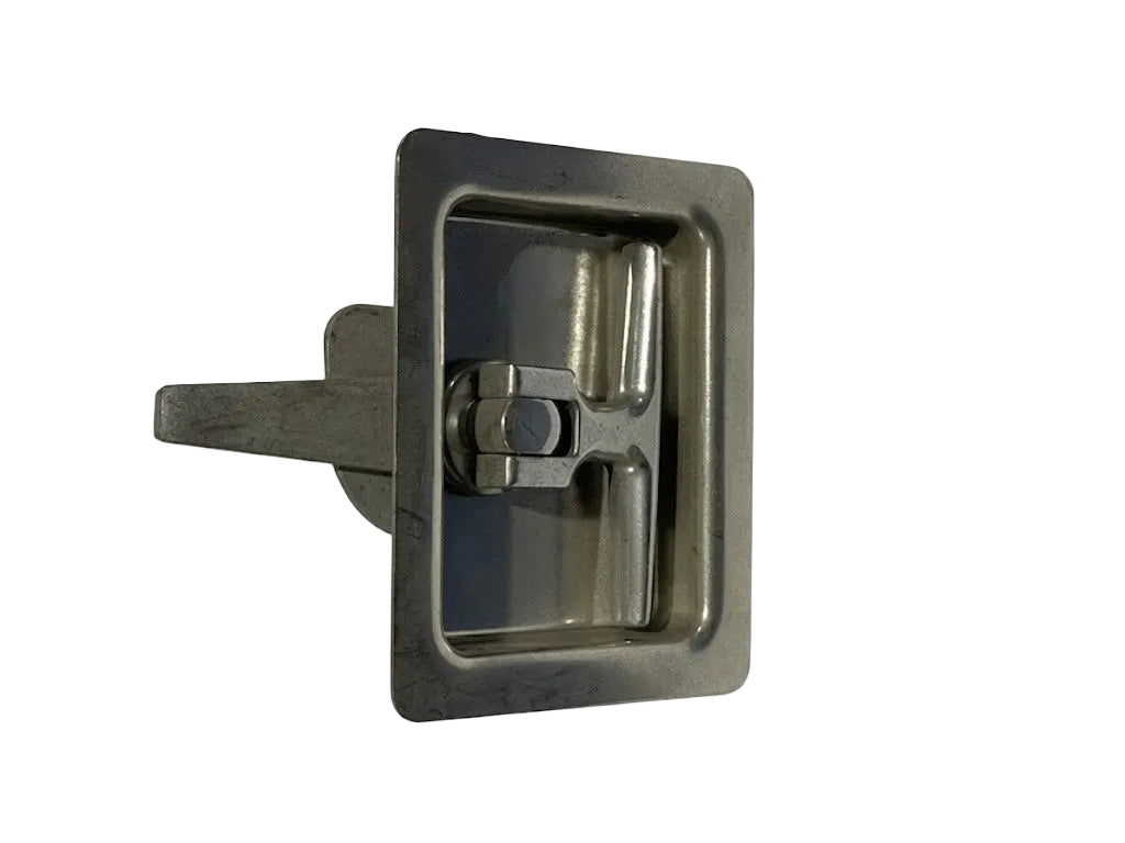 Latch, SS, Flush Cup, Polished