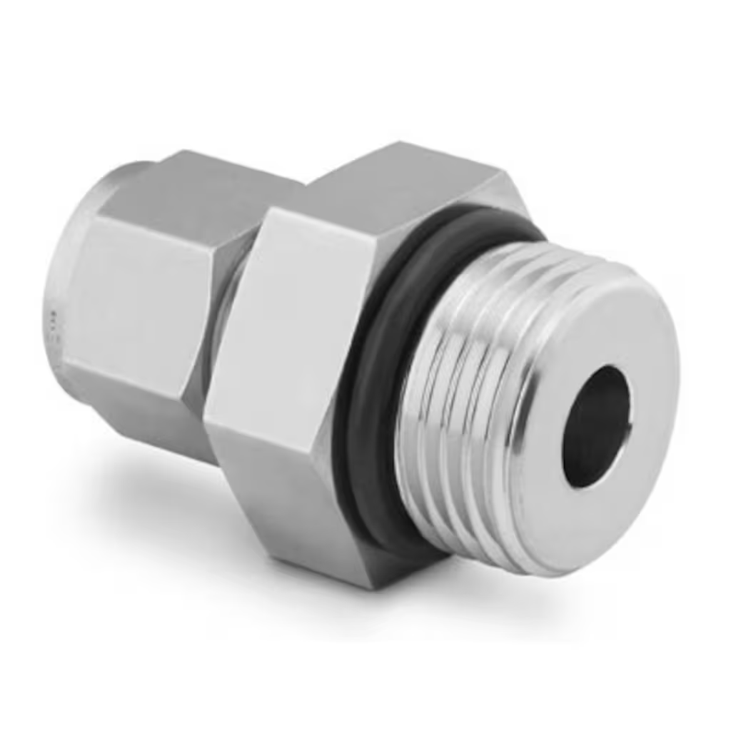Adapter,  9/16-18Male SAE x 1/2" Tube Stub