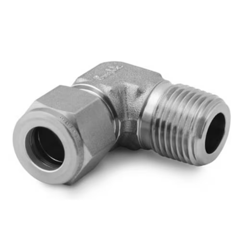 Elbow, 1/2in Tube OD x 1/4in Male NPT
